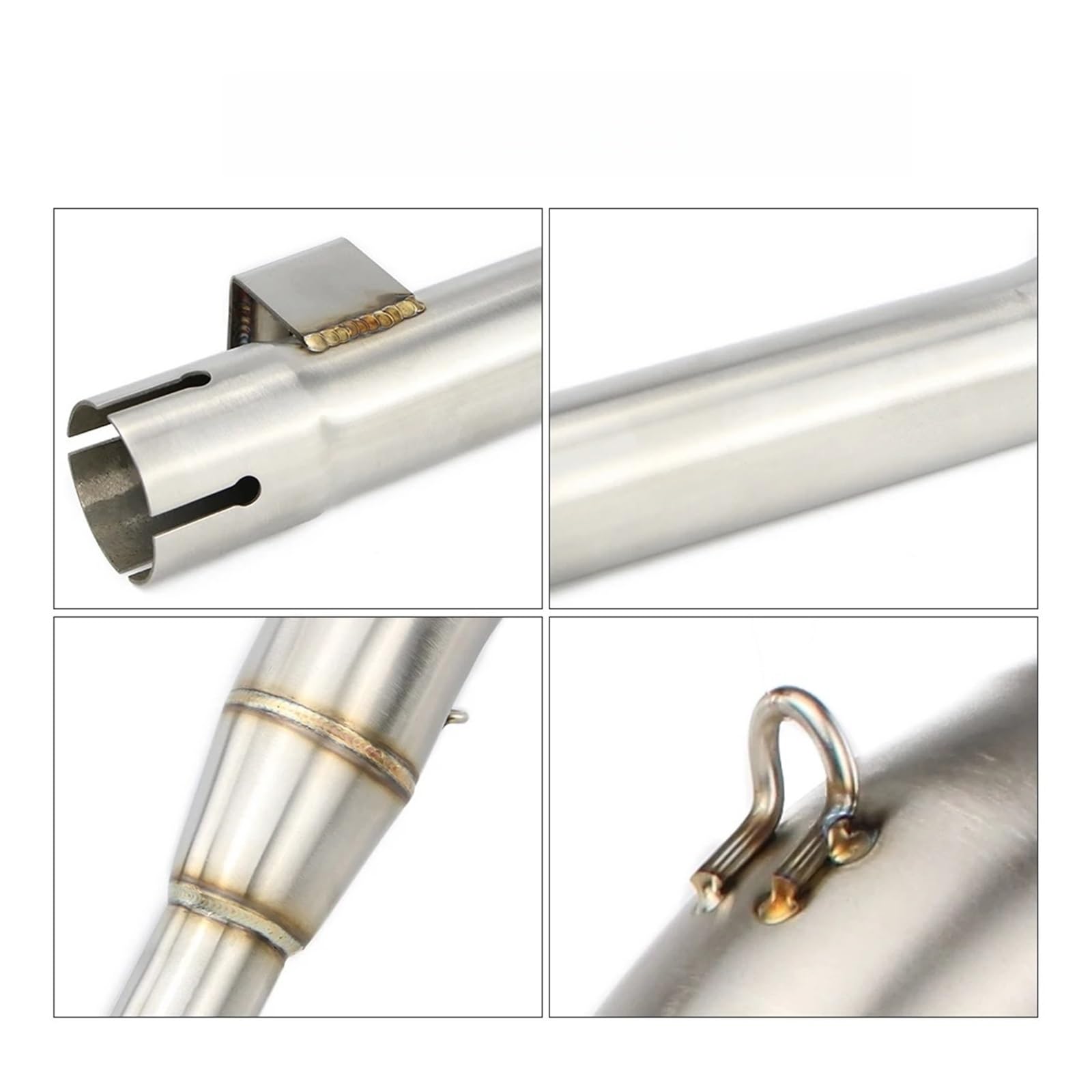 Bouclier Thermique Echappement Moto Tube De Connexion Central D'échappement De Moto, pour XR150L XR 150L 2023, Tuyau De Liaison sans Silencieux