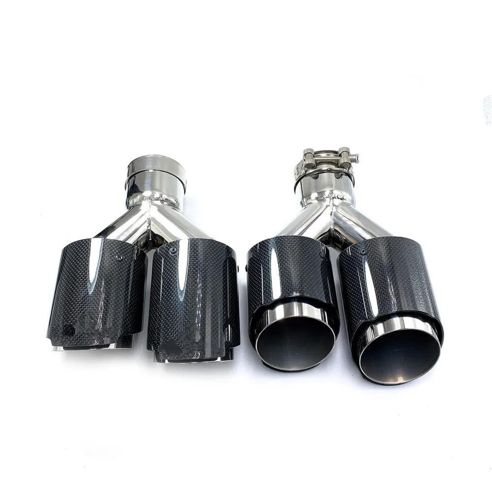 SPLACK Terminale di Scarico 1 Pz Universale Auto Coda Gola
