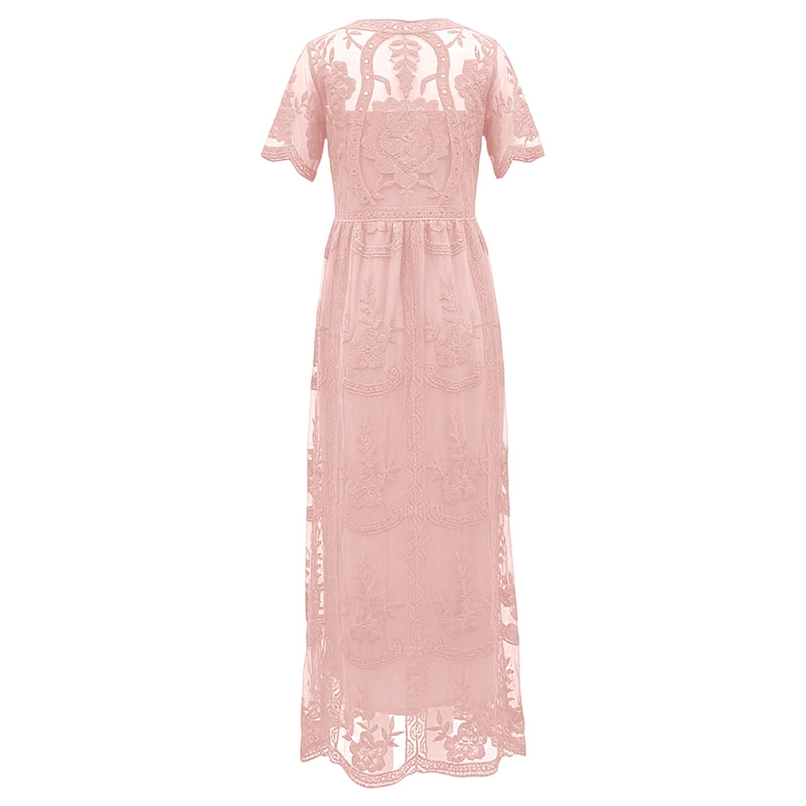 Generisch Elegante vestido de sesión de fotos de maternidad vestido largo de encaje para fotografía de embarazo, ocasiones especiales con femenino