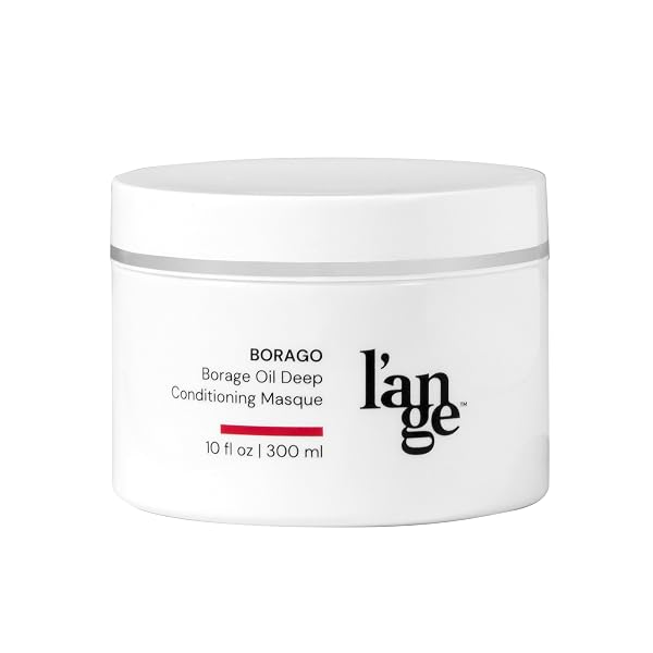 LANGE HAIR Borago Deep Conditioning Hair Mask for Damaged Hair | Moisturizing Deep Conditioner Mask | Borage Oil & Kerat