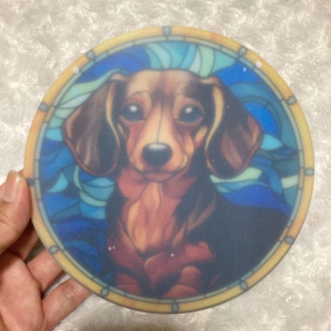 大型 フィリップ・クロウ ヴィンテージ ステンドグラス ラブラドールとダック 犬 大型 フィリップ・クロウ ヴィンテージ ステンドグラス ラブラドールと