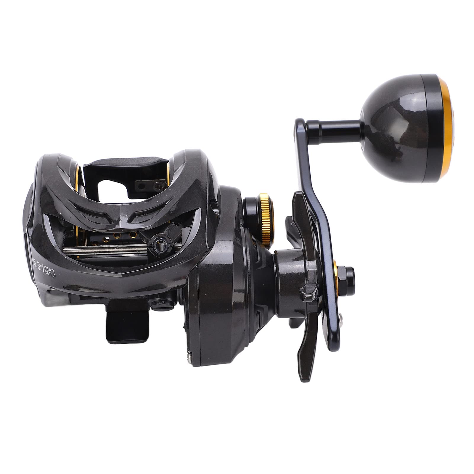 Mulinello da baitcasting BW300 Grado professionale 16KG frenante leggero in fibra di carbonio con trascinamento Mulinello da pesca a lancio liscio per gli appassionati di p