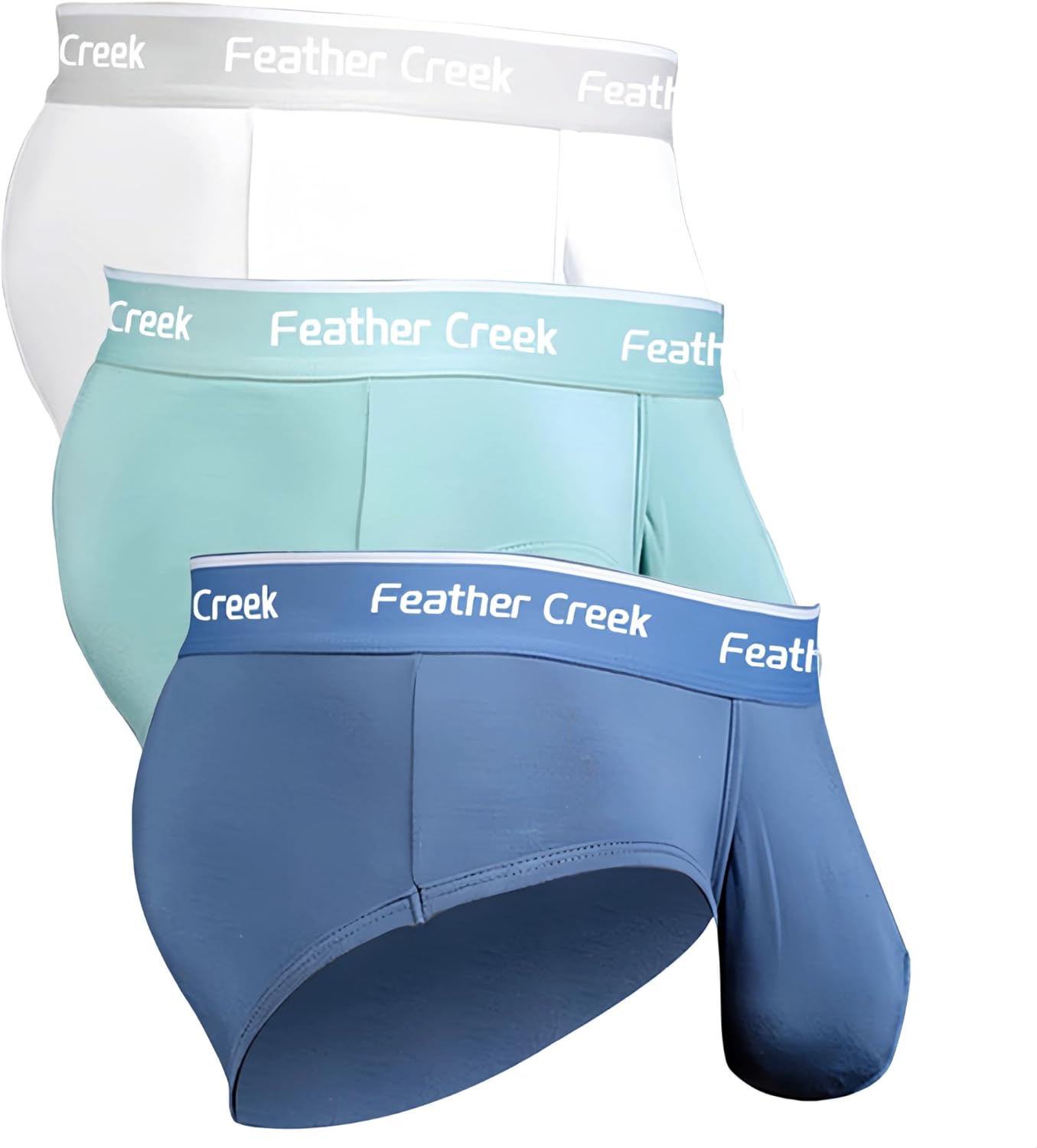 Mens Pouch Underwear Men's Separate Big Pouch Comfy Briefs Comfy Mid-Rise Pouch Bikini Brief Boxer Briefs