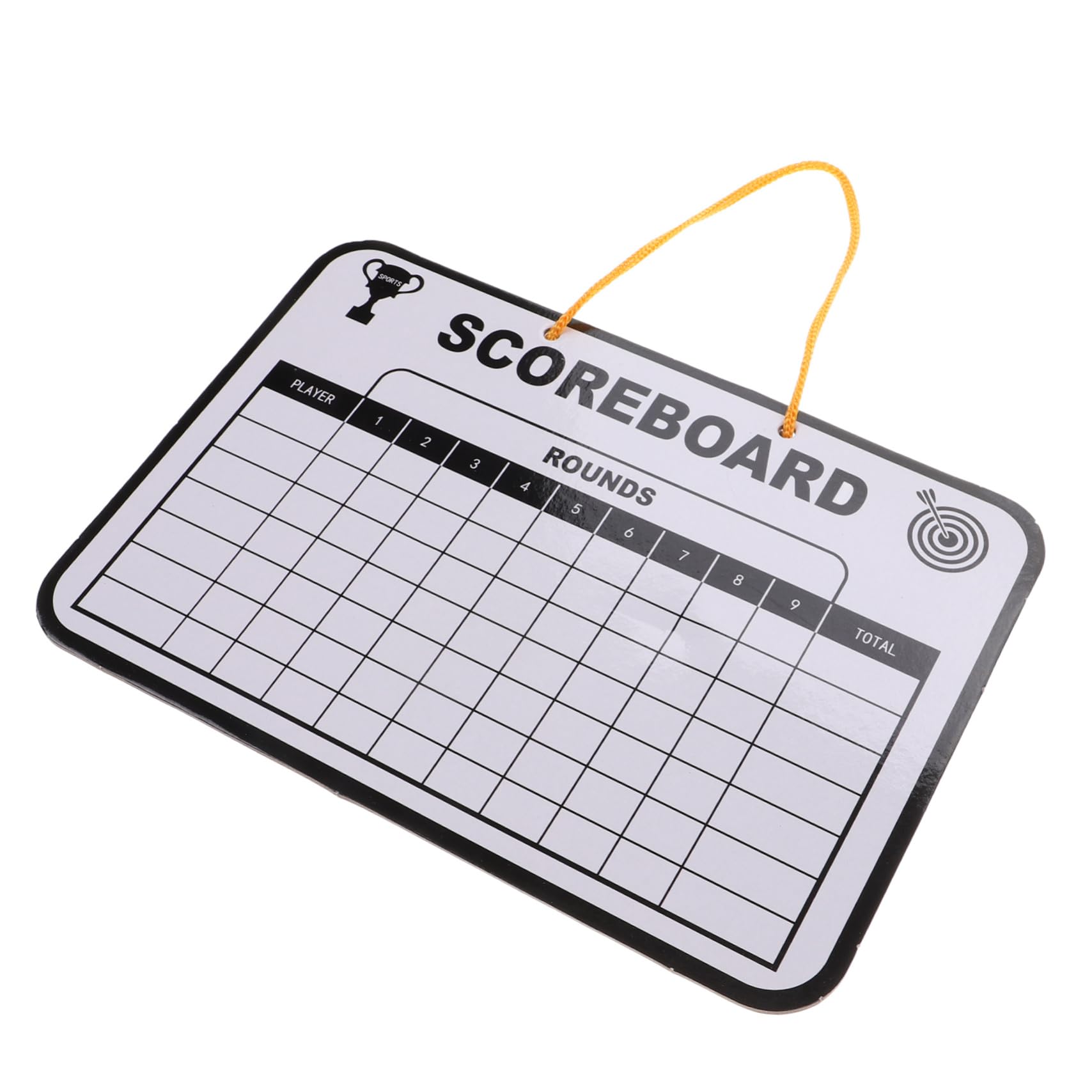 BCOATH Golfing Competition Scoreboard Dry Erase Golf Board for Outdoor and Training Score Panel