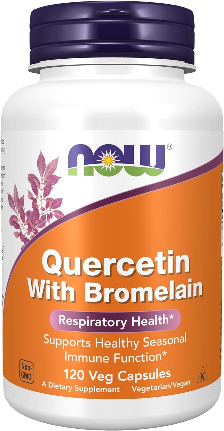 Now Foods - Quercetina con bromelina, confezione da 120 capsule