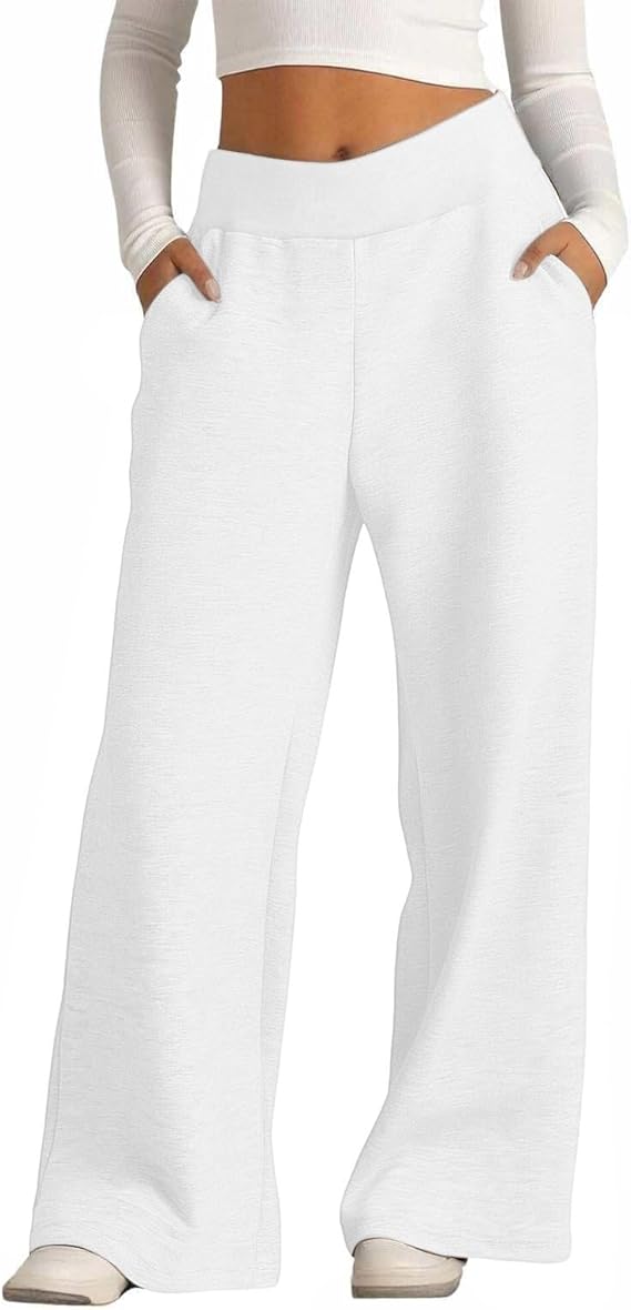 Wide Leg Sweatpants Women High Waisted Baggy Joggers Loose Fit Athletic Sweatpants Soft Lightweight Joggers 2025