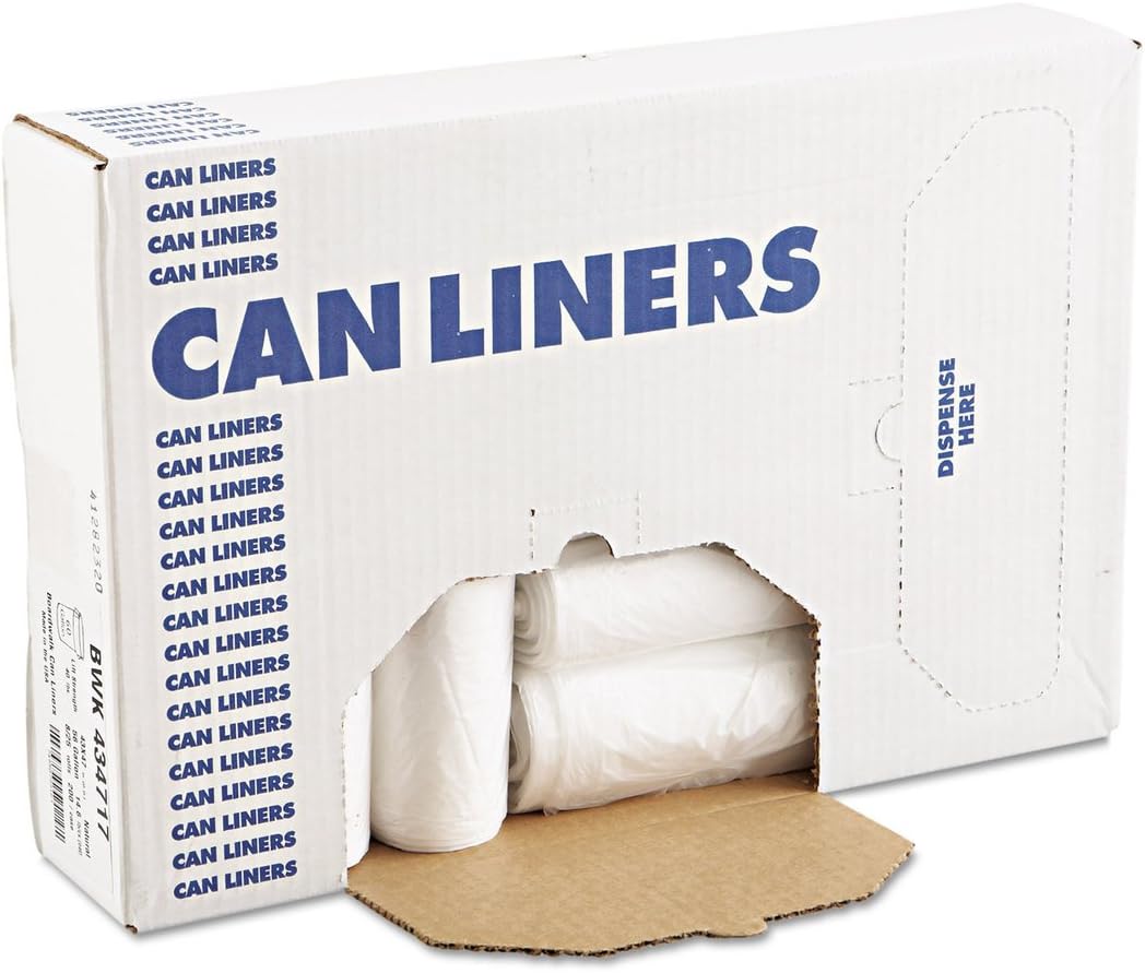 Heritage Z7450MNR01 Can Liners, 12mil, 44Gal, 44Gal, 37-Inch x50-Inch, 10RL/CT, NL