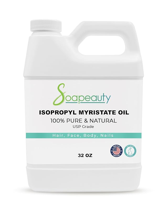 Isopropil Miristato Soapeauty USP para formulações cosméticas, 946 mL
