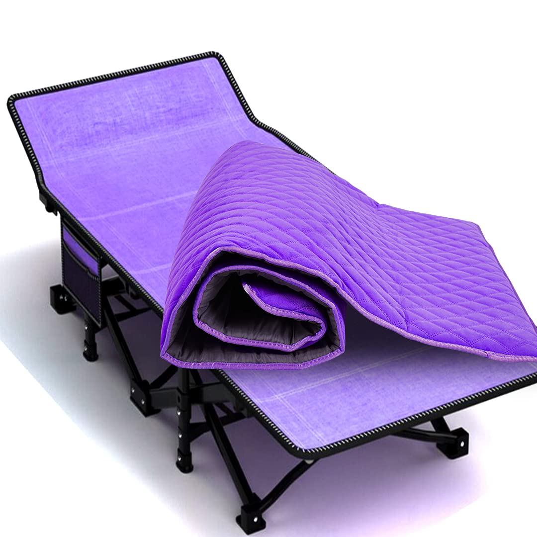 NAIZEA Folding Camping Bed Camping Cots for Adults, Heavy Duty Lightweight Portable Foldable Outdoor