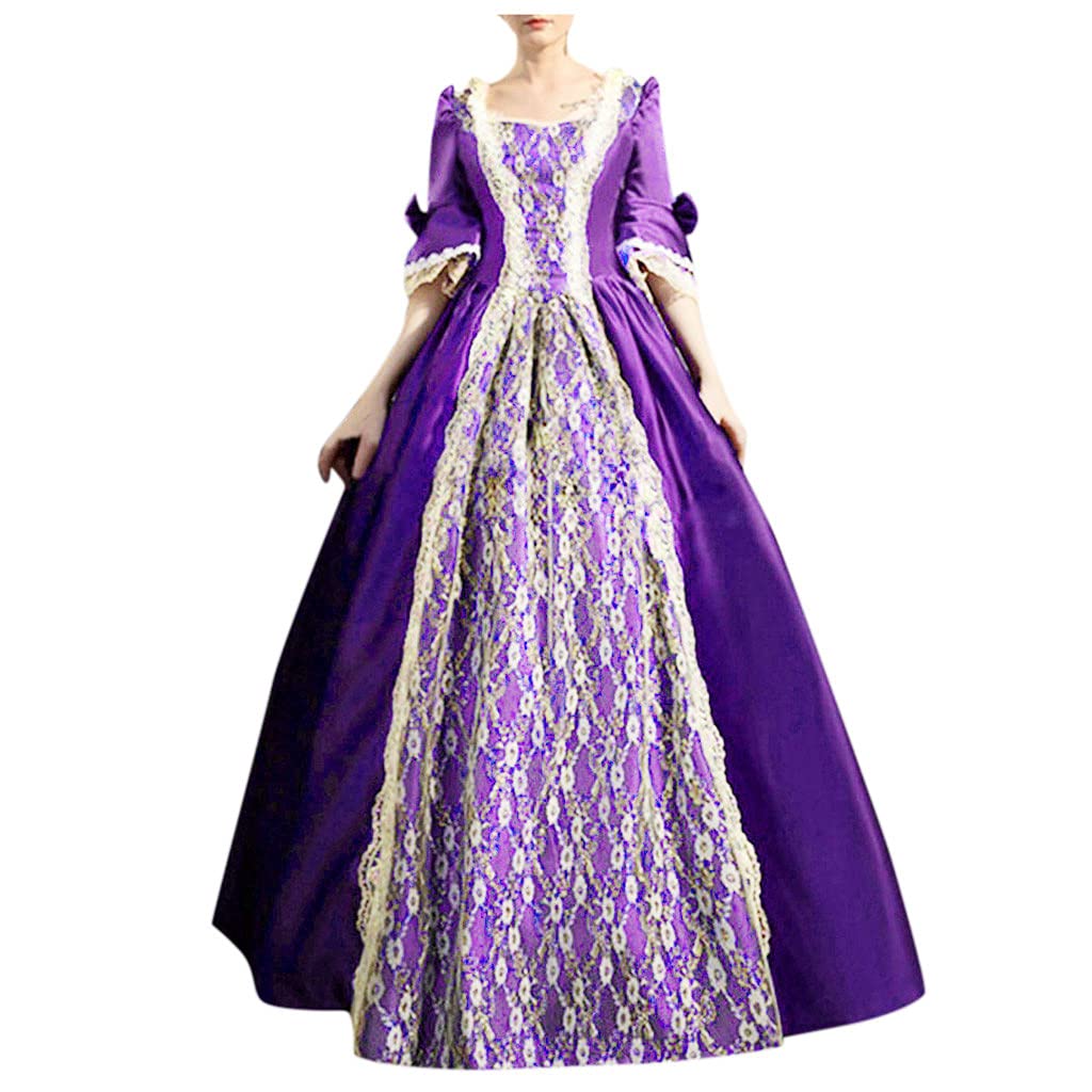 Plus Size Womens Rococo Marie Antoinette Ball Dress - 18th Century Renaissance Historical Period Gown