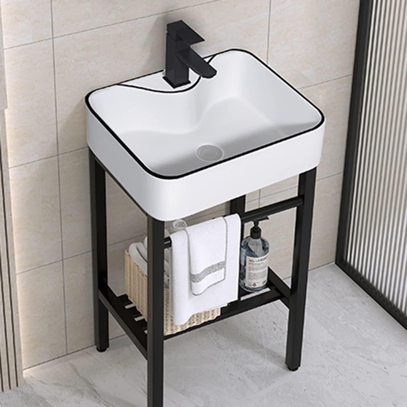 QLYEPHNE Utility Sinks for a Laundry Room, Laundry Tub with