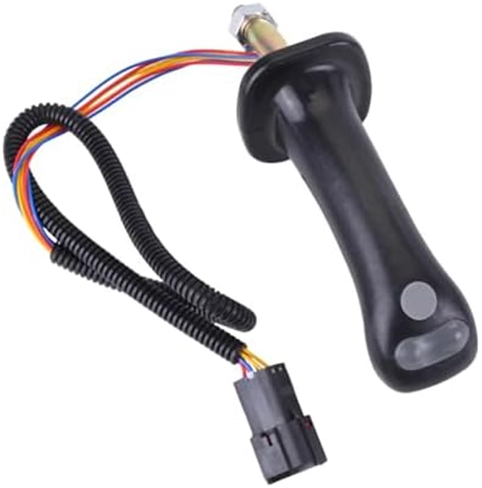 Uchwyt joysticka do koparki, 218-6118 Uchwyt joysticka 2 przyciski do koparki, do ładowarki kołowej Caterpillar 216 216B Seria 216B3 226 226B 226B3 Uchwyt joysticka do koparki ze stopu alumini