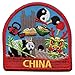 China World Showcase Travel Patch Souvenir Forbidden City Vacation Embroidered Iron On