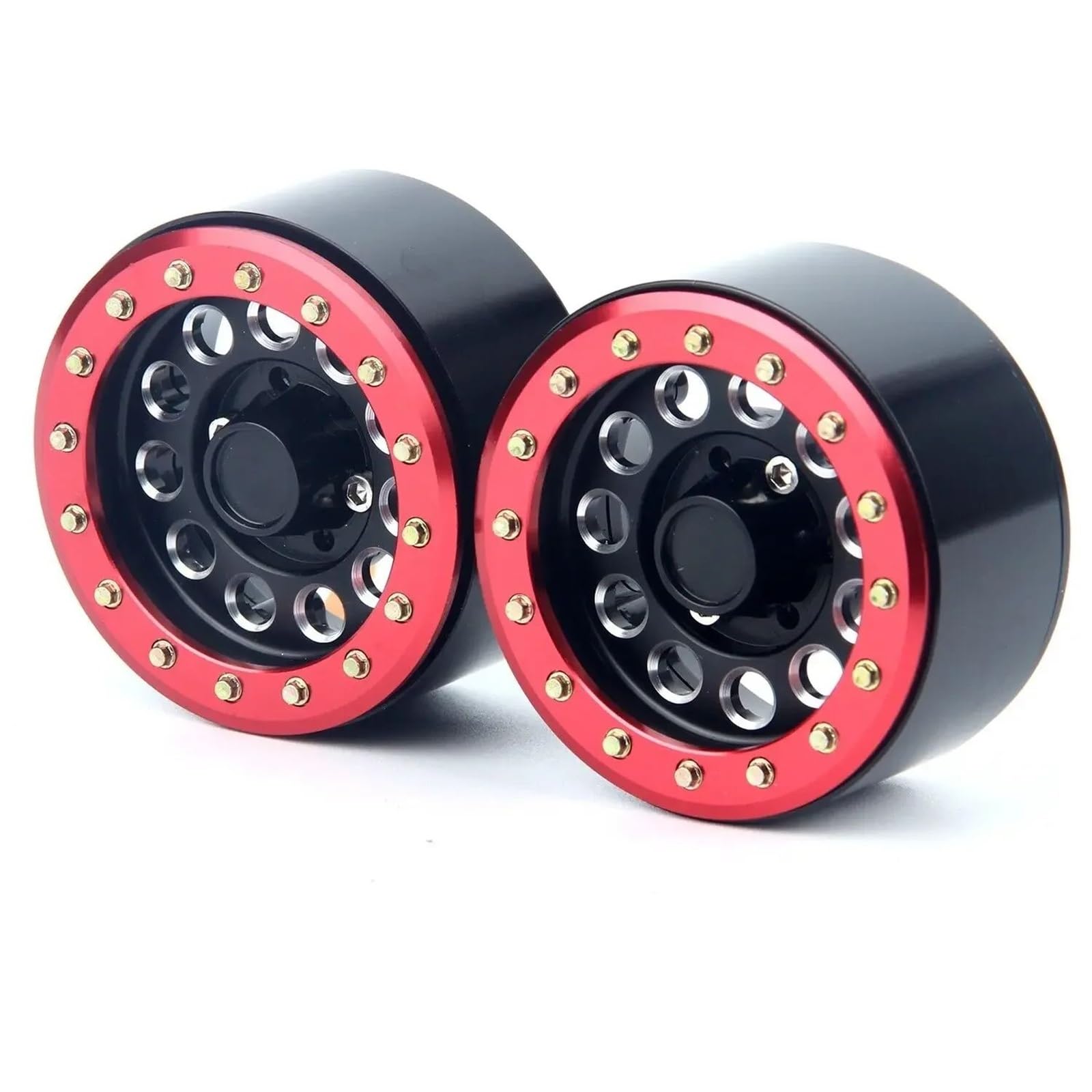 Per Traxxas Per TRX4 Per TRX6 Per Axial Per SCX10 II III PRO Gen8 1/10 RC Auto Universale Alluminio Beadlock 1.9 "cerchioni Parti Ricambi Modellini RC