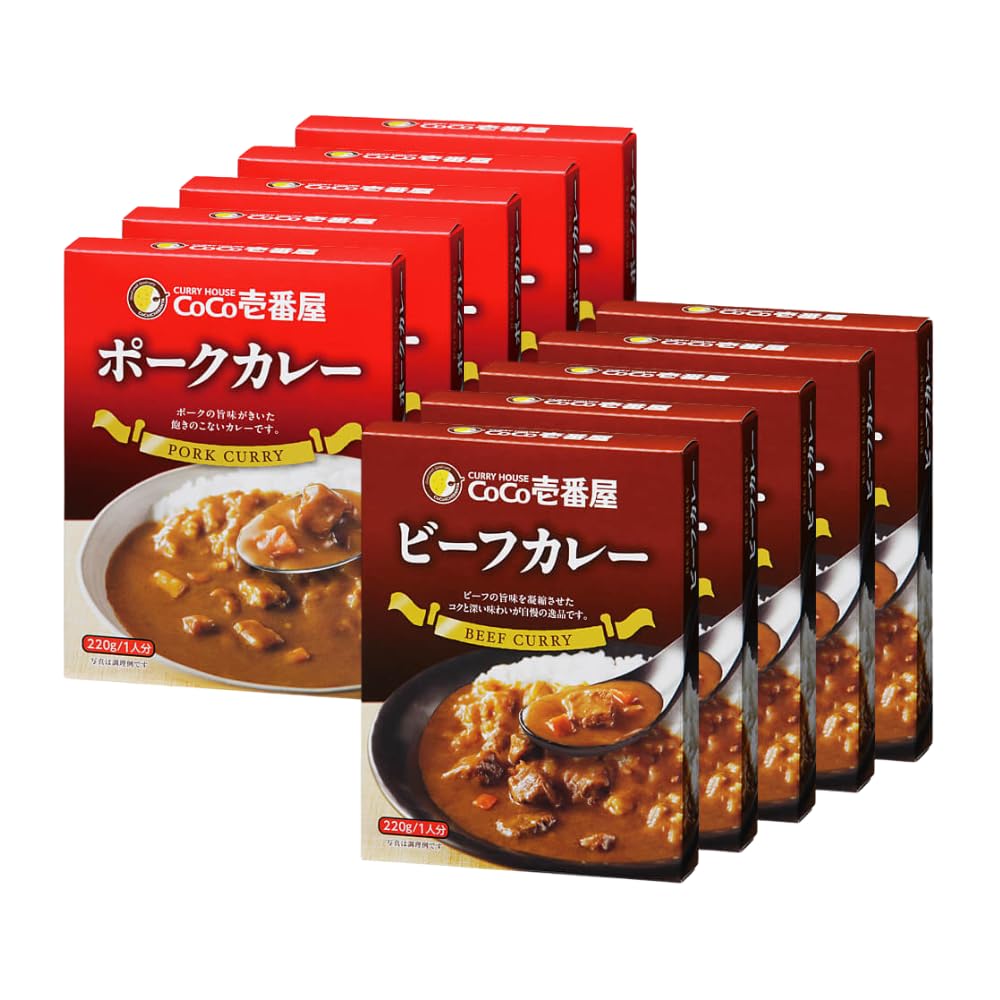 Amazon.co.jp: 【公式 CoCo壱番屋】おためしレトルトカレーセット 2種