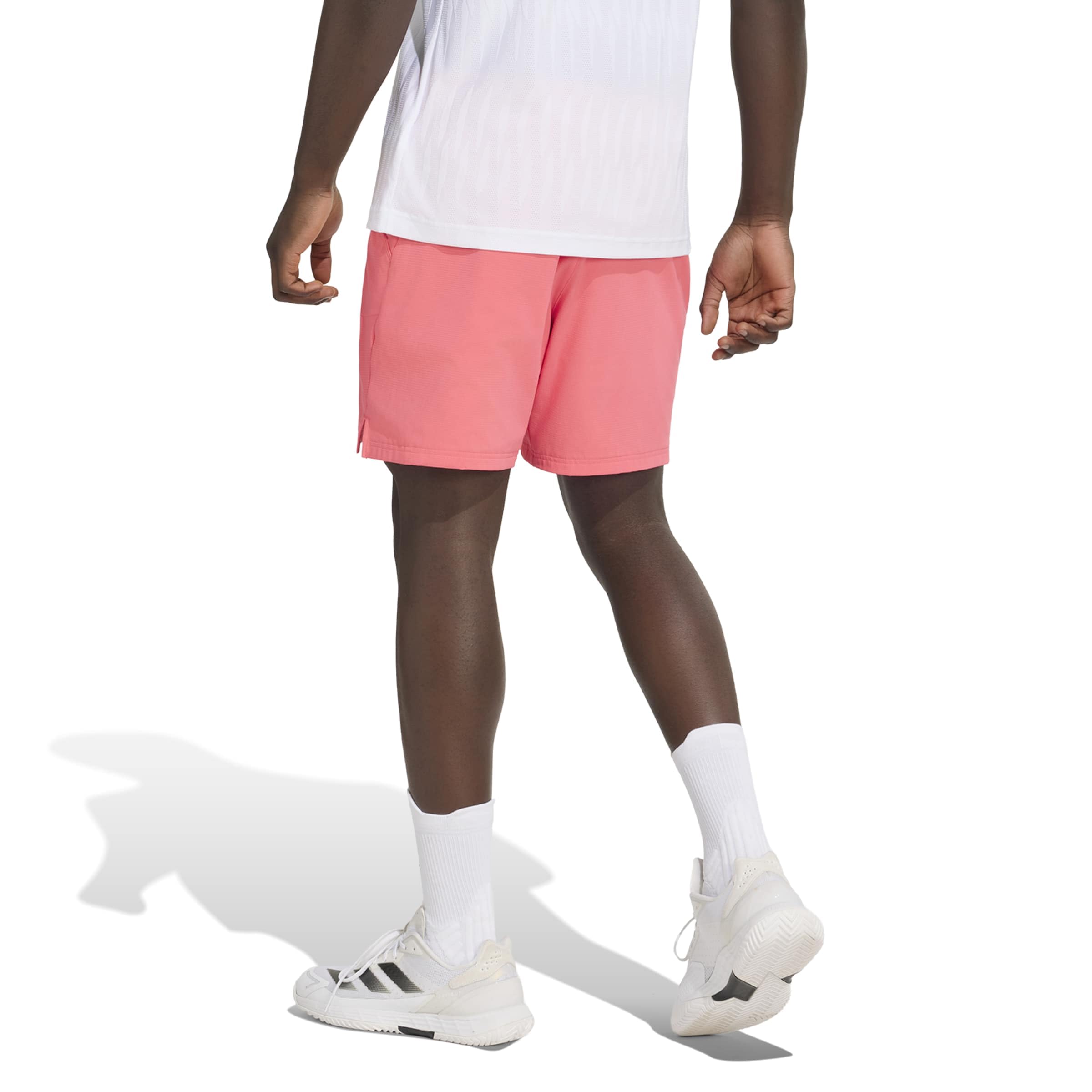 adidas Homme Tennis Climacool Ergo Shorts, Pure Turbo, XL 7 inch
