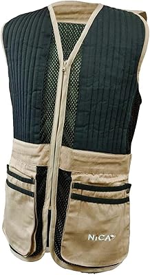 NICA Ambi Shooting Vest- Khaki (as1, alpha, m, regular, regular, Medium)