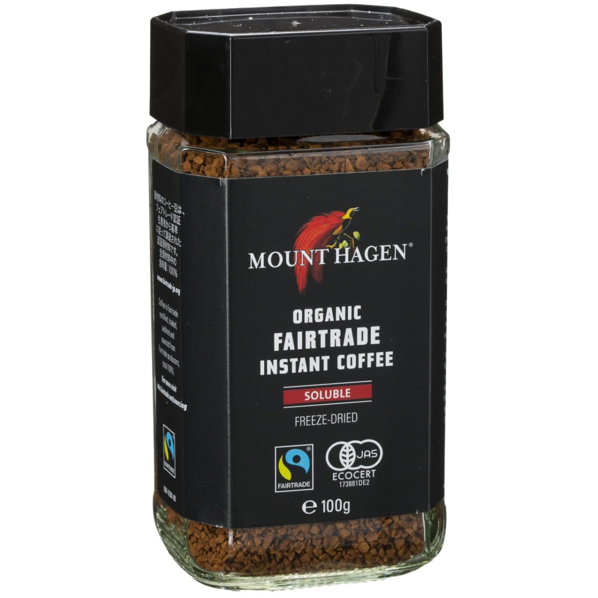 マウントハーゲン オーガニック フェアトレードインスタントコーヒー100g（有機インスタントコーヒー）商品画像