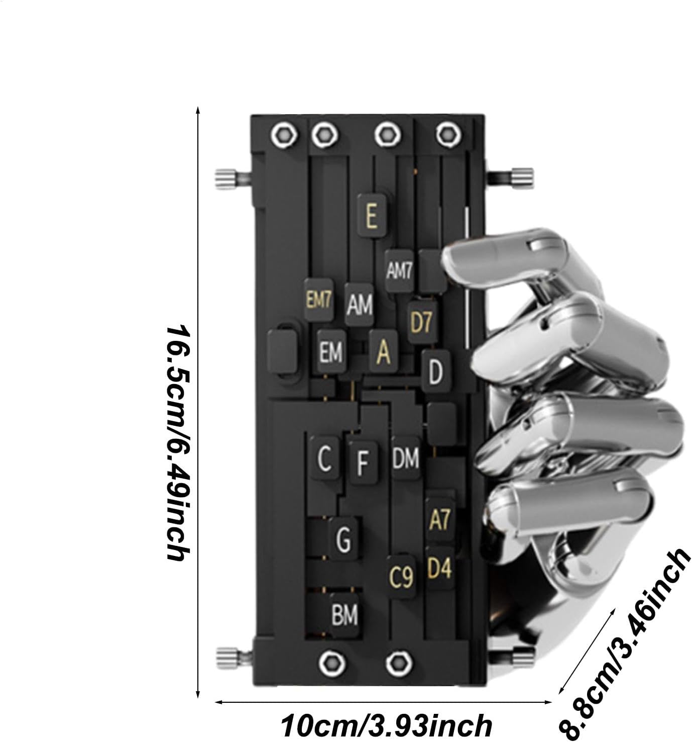 Amazon.co.jp: ギターコードトレーナー、ギター学習ツール、ギターコードプレッサー、ギターコードトレーナー、ギター学習ツール、ギターコード  練習ツール、友人初心者向けギターチャート付き : 楽器・音響機器 ギターコードトレーナー - ギターコードプレッサー ...