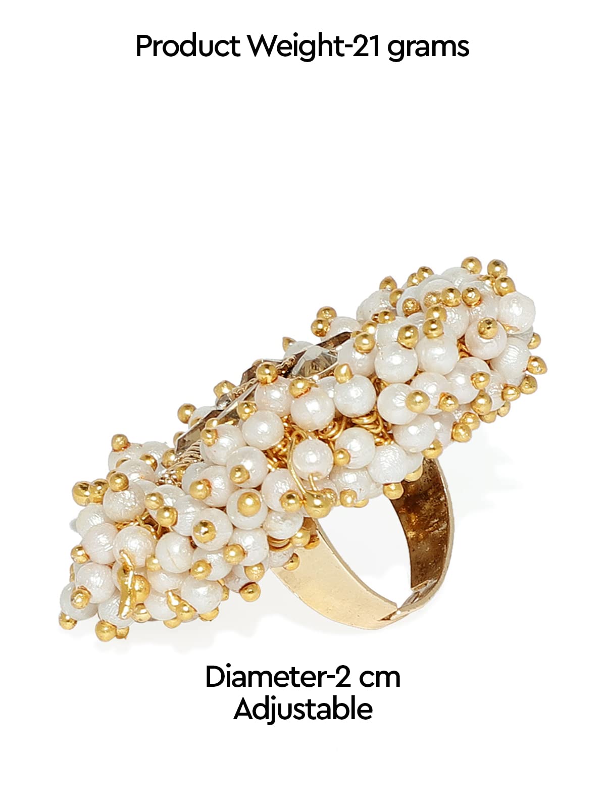 Adjustable Ethnic Finger Ring for Women