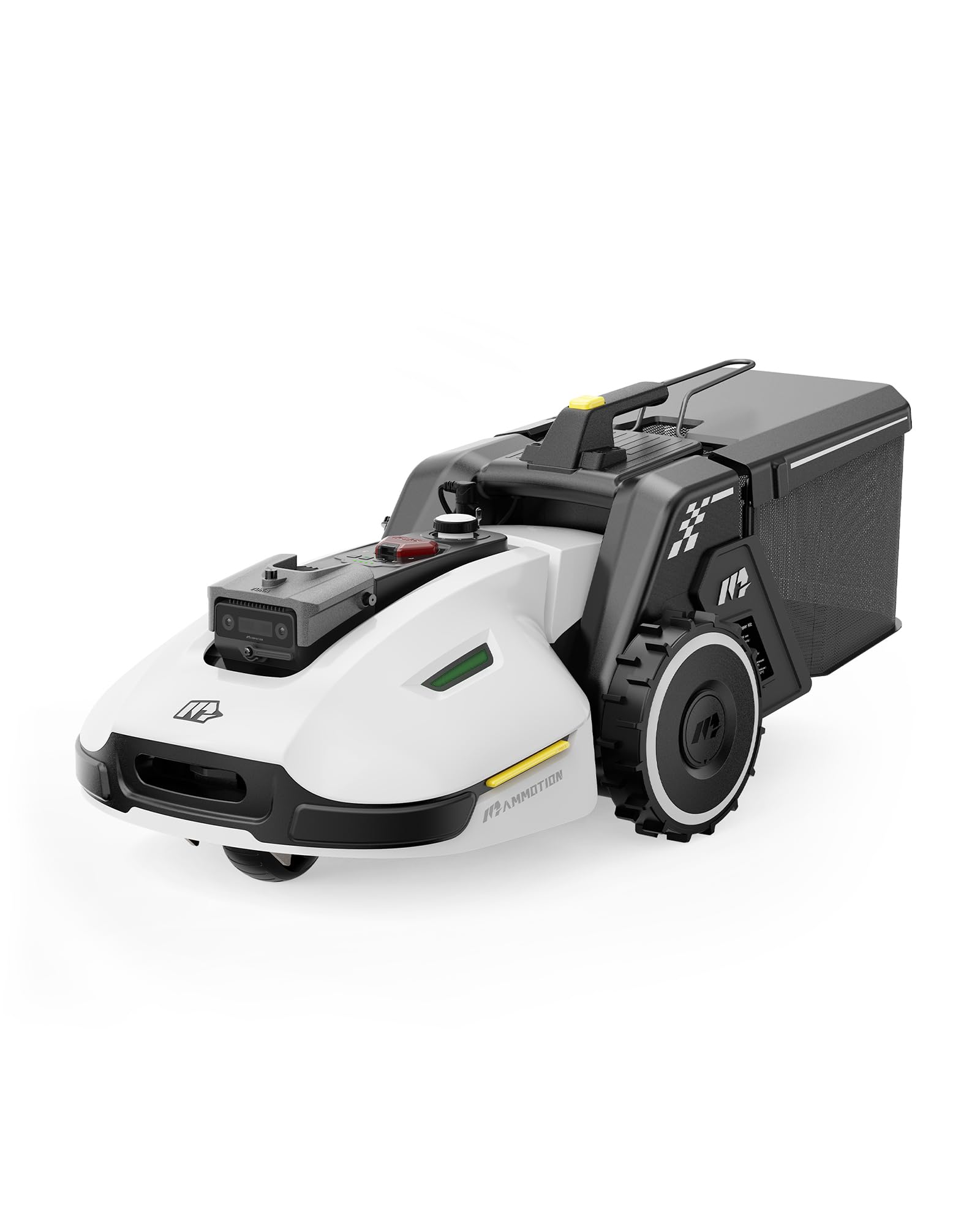 MAMMOTION YUKA 2000 Robot Tondeuse à Balayage et Vidage Automatique