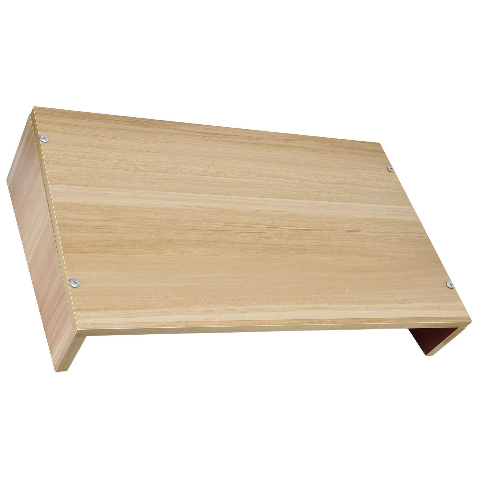 Rack per Computer Portatile Supporto in Legno Resistente per Lavoro in Ufficio a Casa con Design Portatile 50 X 29,5 Cm