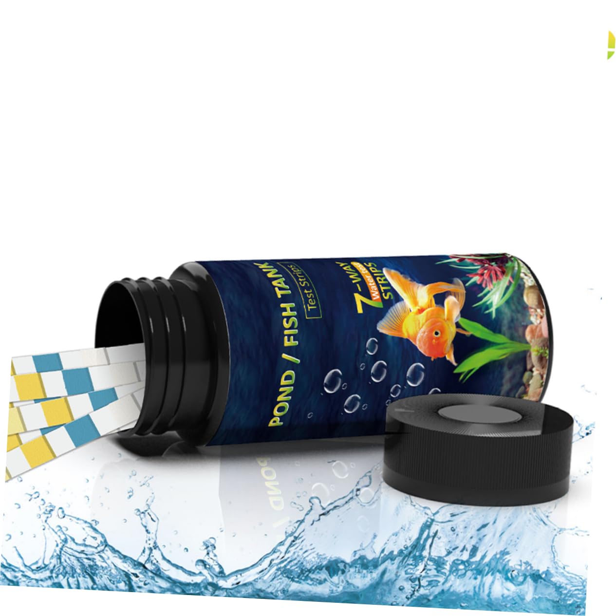 Gatuida 200pezzi Strisce Di Test Per Kit Multiplo Per Acquario Piscina e Laghetto Monitoraggio Ph e Durezza Test Per Potabile e Acquari Per Manutenzione Facile