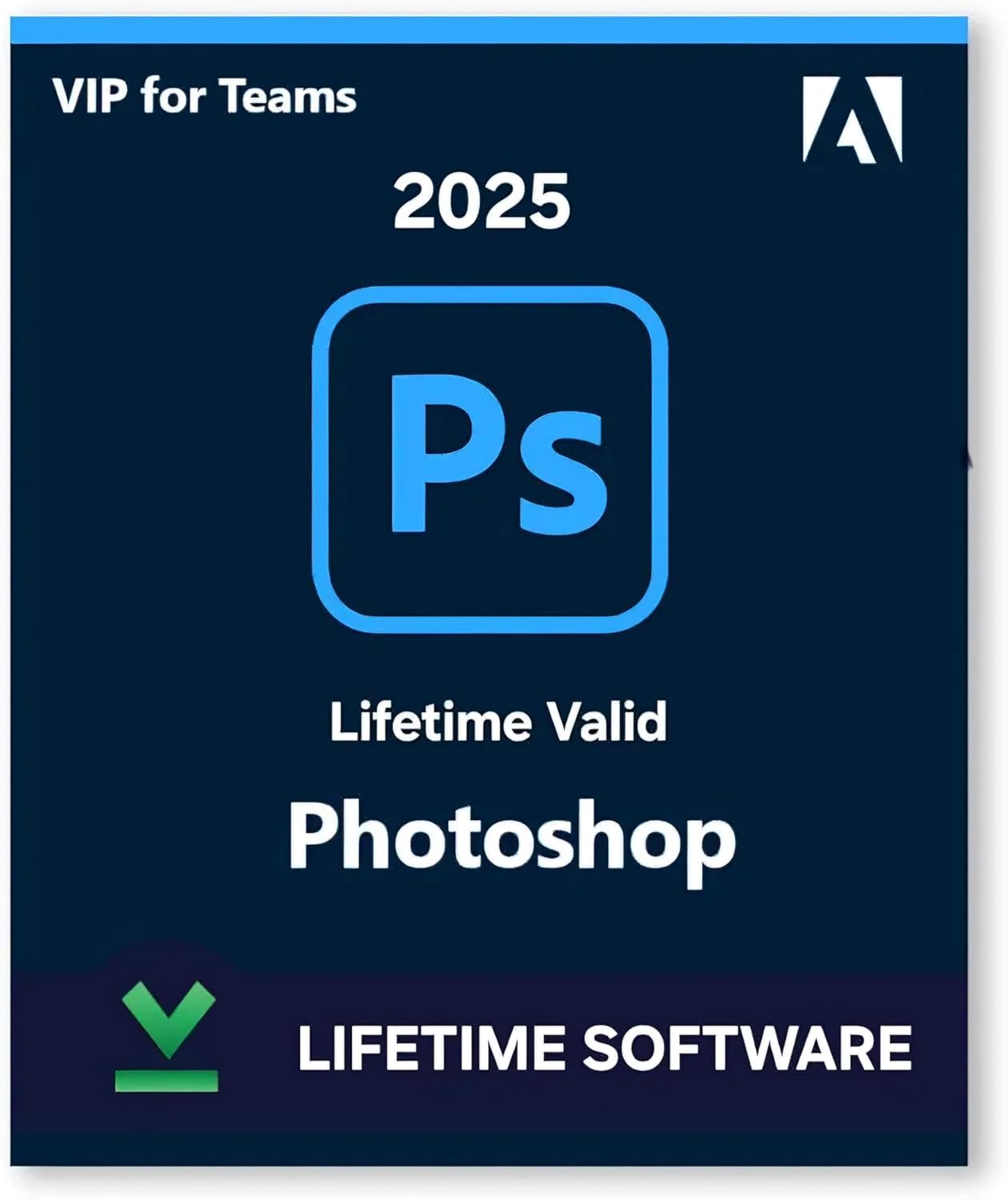 Photoshop PS Software 2025 New Edition (1 PC or 1 Mac) Lifetime Validity (Pre-Activated, Genuine Software) Photo Editor / Photo Editing 32/64 Bit Supported