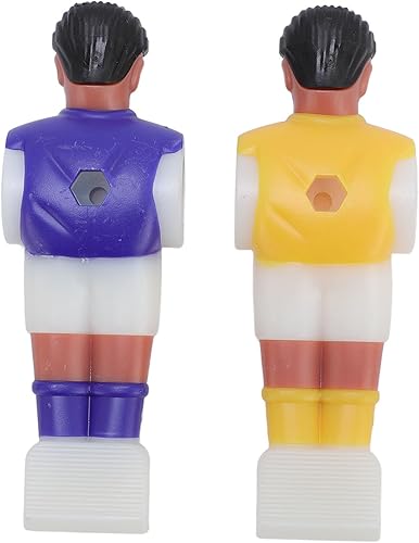 Miniatura 8 de Bnineteenteam Futbolín de repuesto para hombre, 22 piezas de futbolín con pelota, muñecos de resina, para mesa de 4.6 ft
