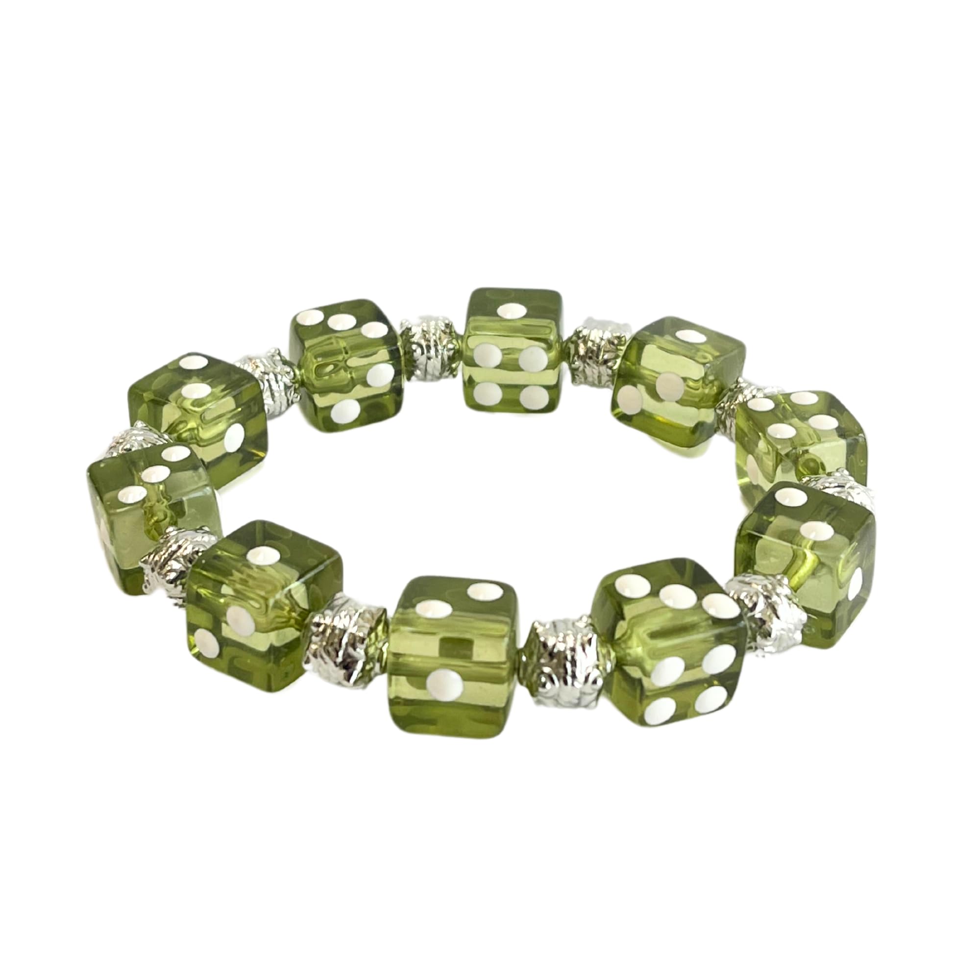 Amazon.com: Dice Casino Bracelet for Women, Bunco Bracelet