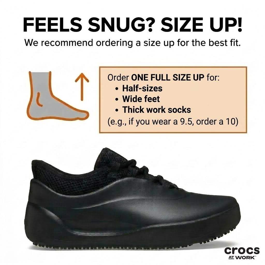 Crocs Bistro No Hands Work Sneaker
