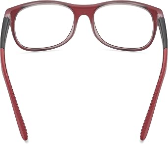 HyperX Spectre Scout - Gaming Eyewear, Glasses for Kids, Blue Light Blocking, UV Protection, Crystal Clear Lenses, TR-90 Frame, Microfiber Pouch, Square Eyewear Frame - Red