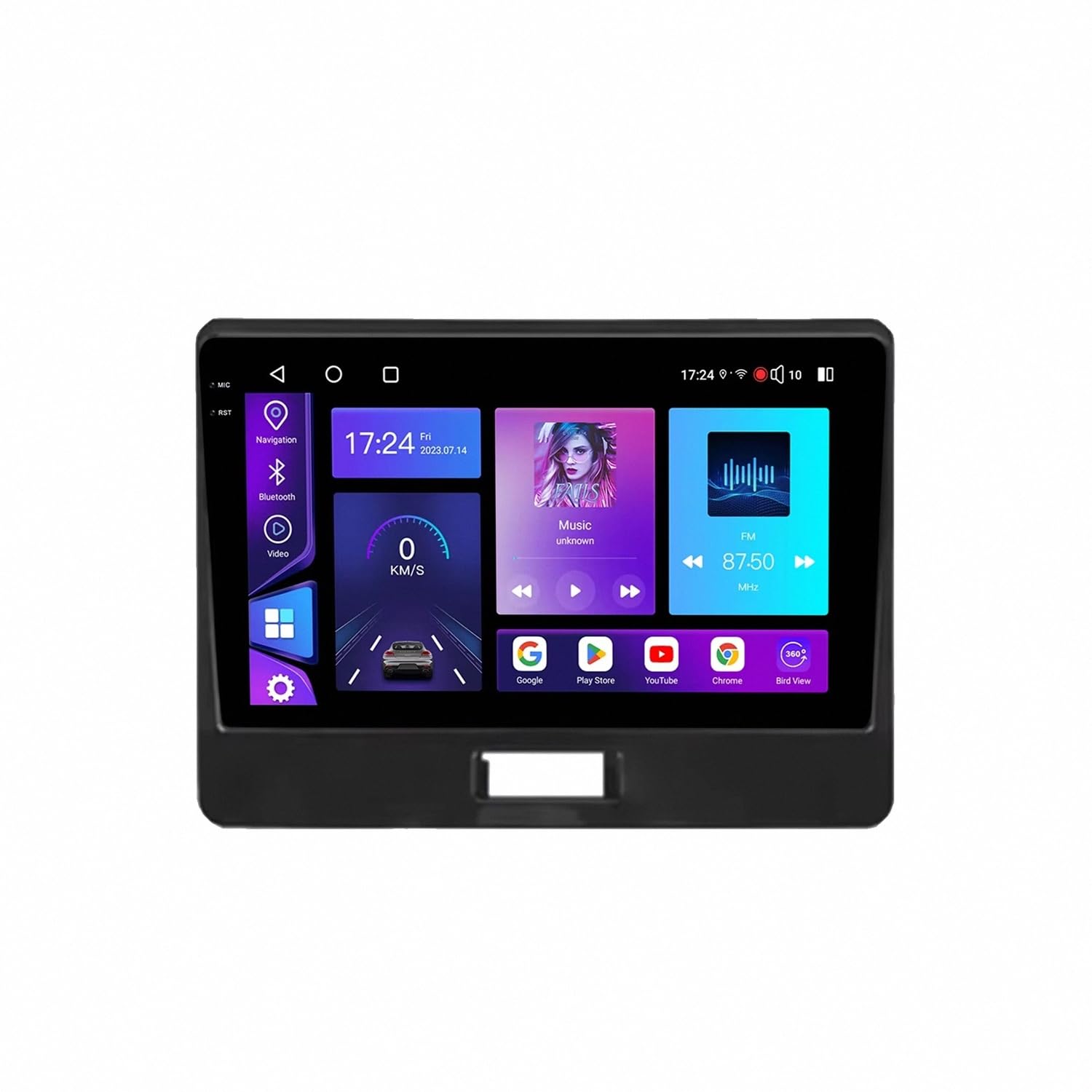 Radio coche 2 DIN para Suzuki Wagon R: soluciona el aparcamiento con cámara HD 8