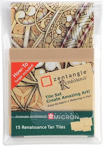 Preisvergleich Produktbild SAKURA Zentangle renaissance tile set