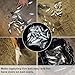 Drasry Saltwater Fishing Cast Net for Bait Trap with Heavy Sinkers Fish Throw Net. Size 3ft/4ft/5ft/6ft/7ft/8ft/9ft Radius Freshwater (Monofilament Lines Cast Net（3/8 Inch Mesh）, 3FT(90cm) Radius)