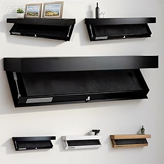 Hidden Compartment Shelf - Floating Wall with Secret Compartment, Wall S...