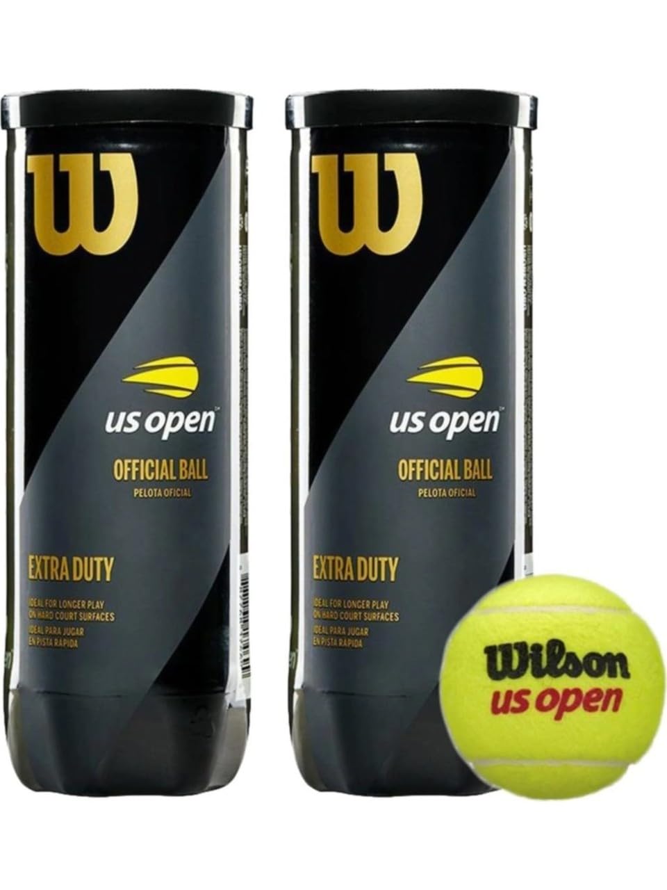Wilson 2 Kutu Us Open Tenis Topu Vakum Ambalajda WRT106200