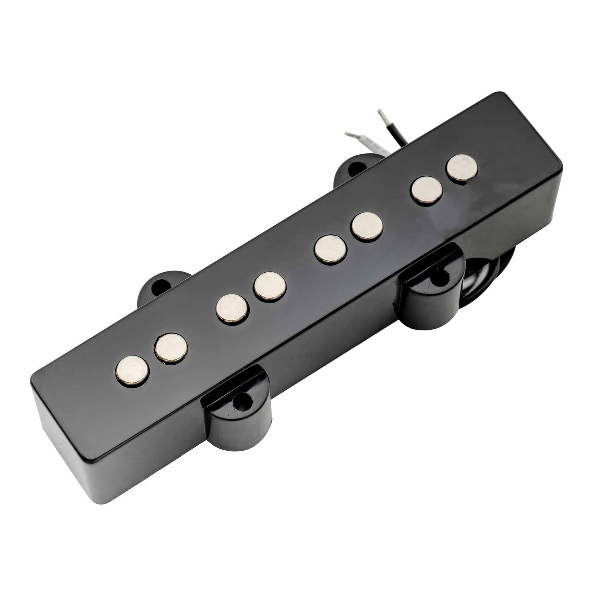 Części Do Gitary Elektrycznej Ceramiczny Tradycyjny Przetwornik Jazzowy | Ceramiczny tradycyjny przetwornik jazzowy do basu elektrycznego o zmiennym Gausie, czarny(1 Pc Neck)