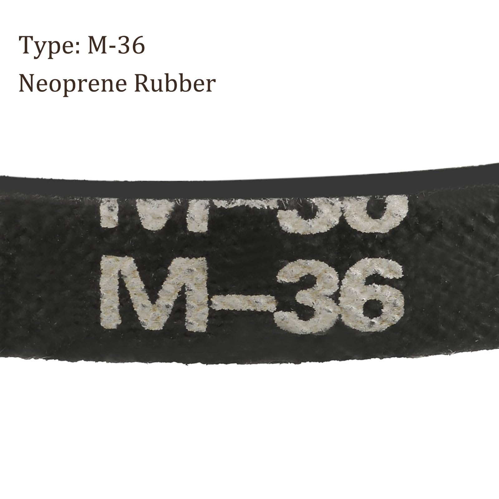 Courroie Trapézoïdale M-39 Enveloppée – 39 Pouces, 10 Mm Largeur, 5.5 Mm Épaisseur, Caoutchouc Industriel Haute Performance JIS Standard