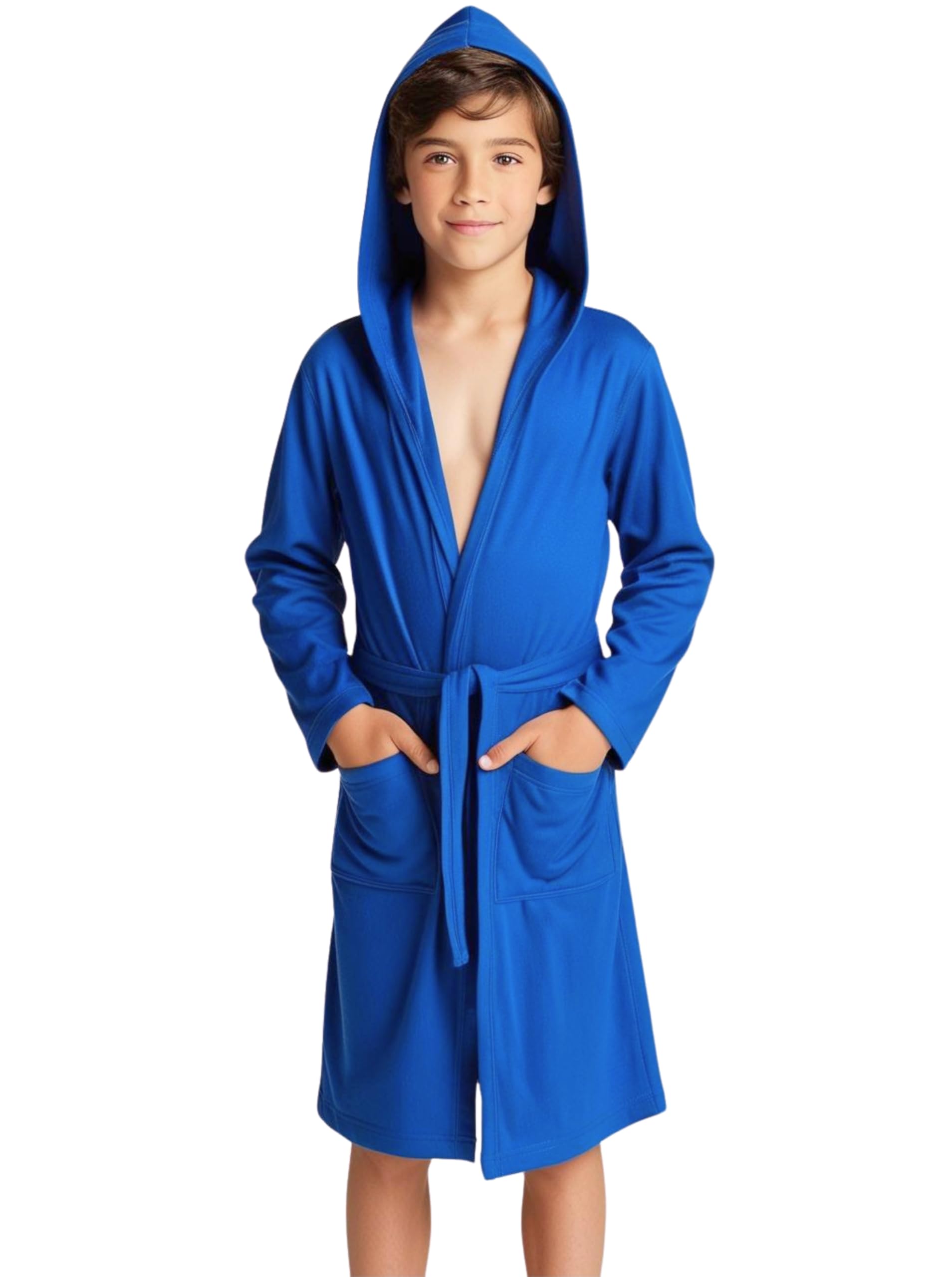 Peignoir enfant en microfibre anti-frisson à séchage rapide pour douche et plage - 8