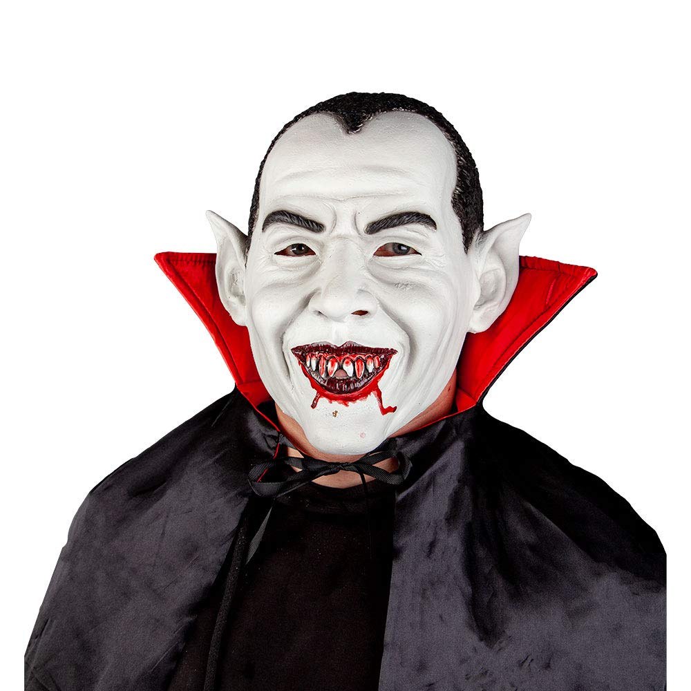 Wicked Costumes Adult Latex Mask Bloodthirsty Vampire Halloween Accessory