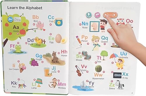 Miniatura 9 de First English Words Book Sound - Libro educativo, dispositivo de aprendizaje interactivo para hablar, guía de audio de construcción de vocabulario
