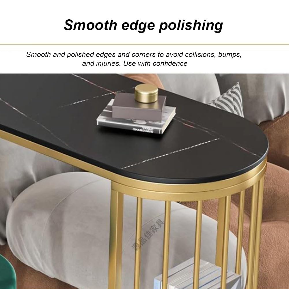 Tavolo da bar con 2 ripiani, facile da pulire, altezza bancone per pub, sala da pranzo, cucina, soggiorno, 120 x 40 x 105 cm