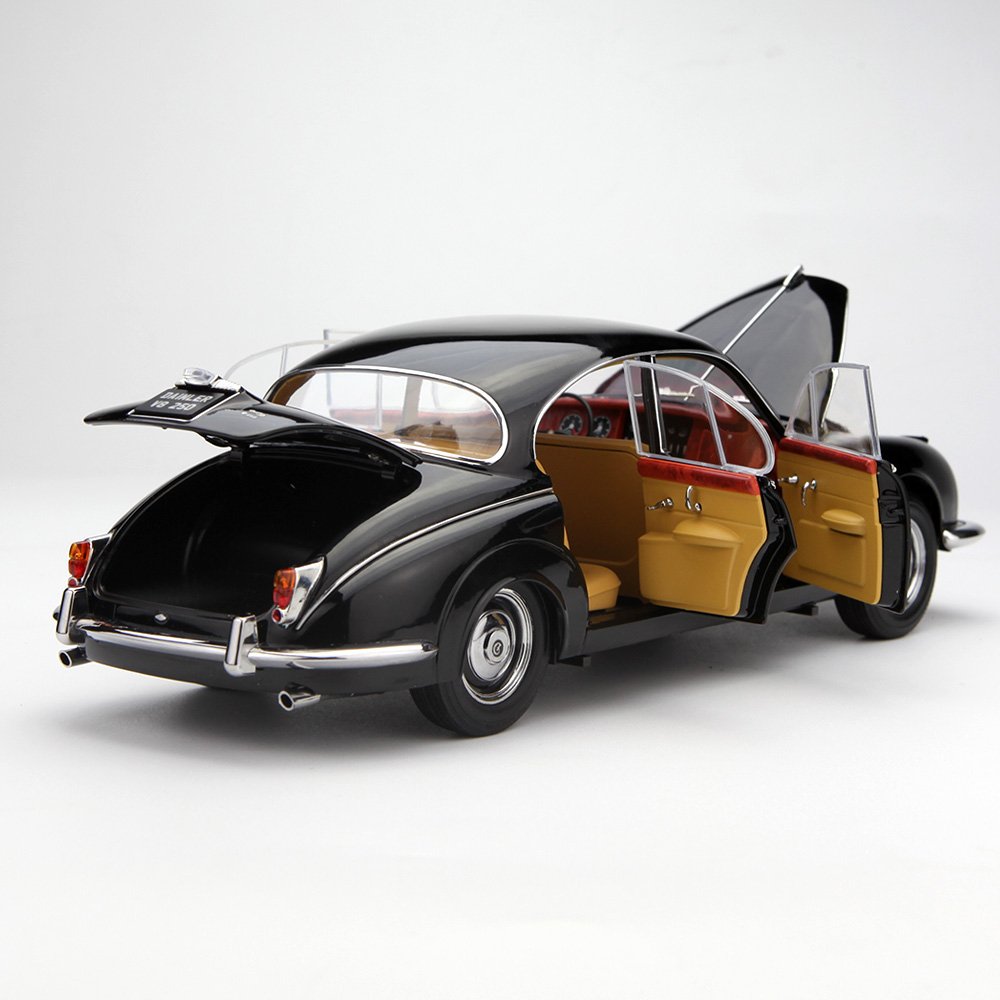 Amazon.com: Paragon 1/18 - PA-98311R Daimler 250 V8 1967 Black RHD