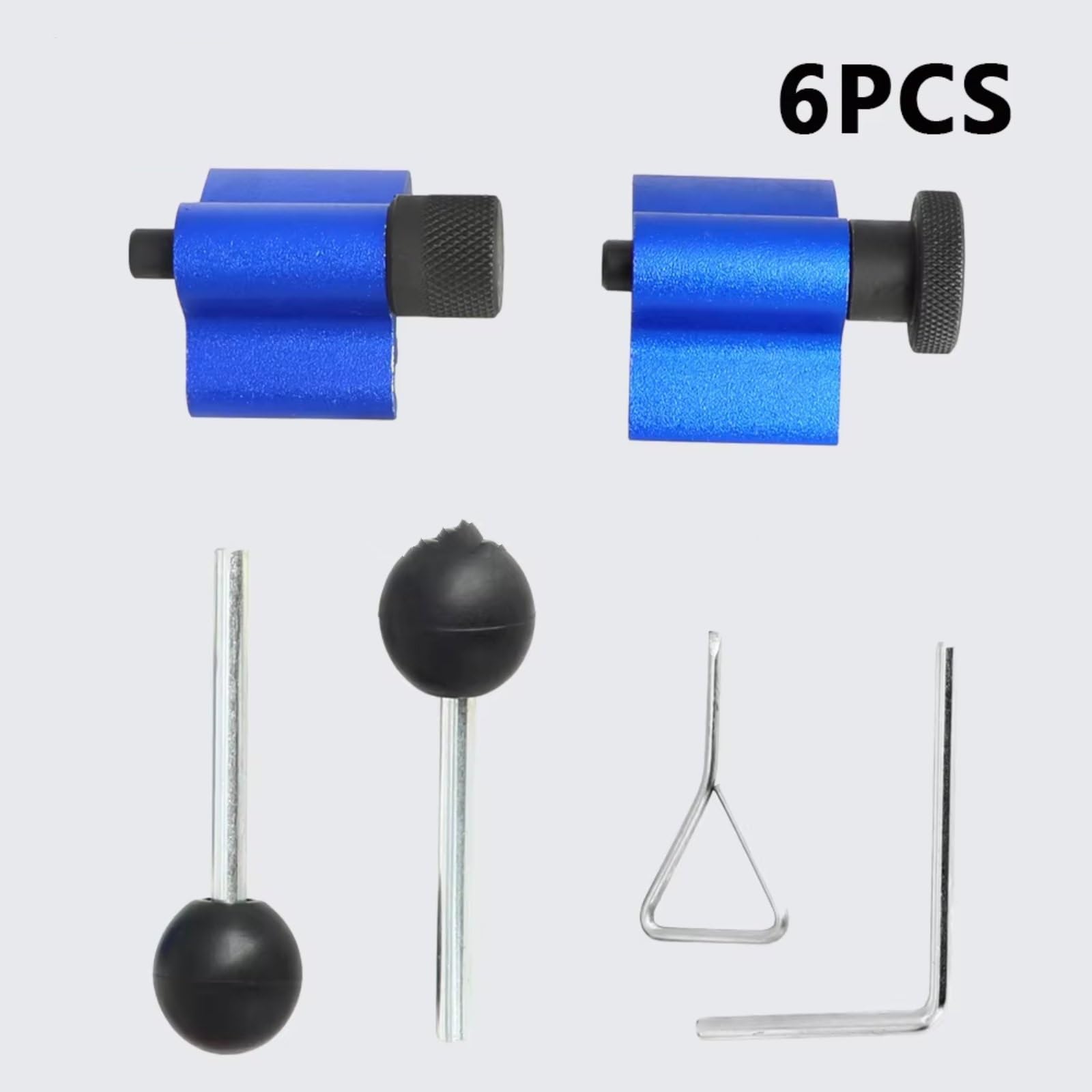 Kit Messa in Fase Motore Compatibile con A2 per A3 A4 A6 Kit Strumenti per La Messa in Fase Motore dell'automobile T10050 Sostituisci Gli Accessori Set Parti T10100 | [](7PCS)