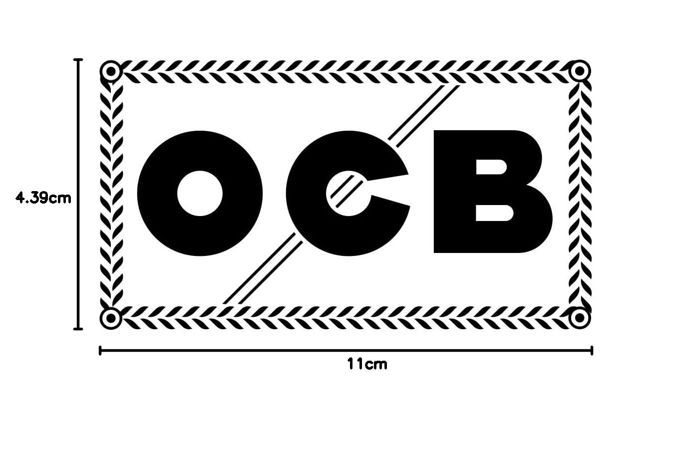 Ocb Rolka papieru cienkich papierosów, Black Book 10