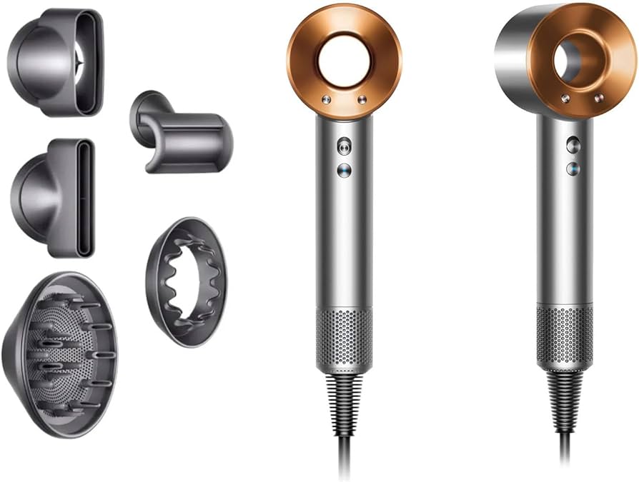 Dyson ヘアドライヤー ブラック／ニッケル HD08 ULF BBN ENT