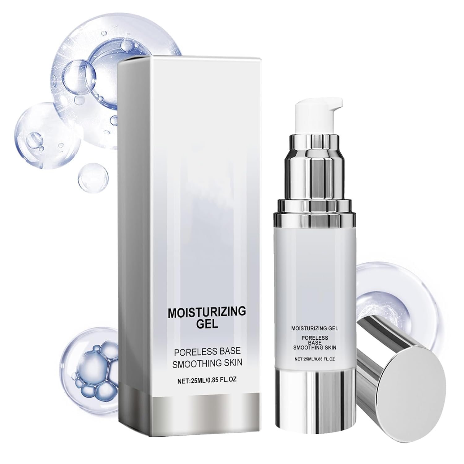 Sponsored Ad – Makeup Moisturizing Gel, Poreless Makeup Smoothing Base, Moisturizing Oil-Free Lightweight Hydrogel, With Hyaluronic Acid, Natural Ingredients, Natural Moisturizing Gel