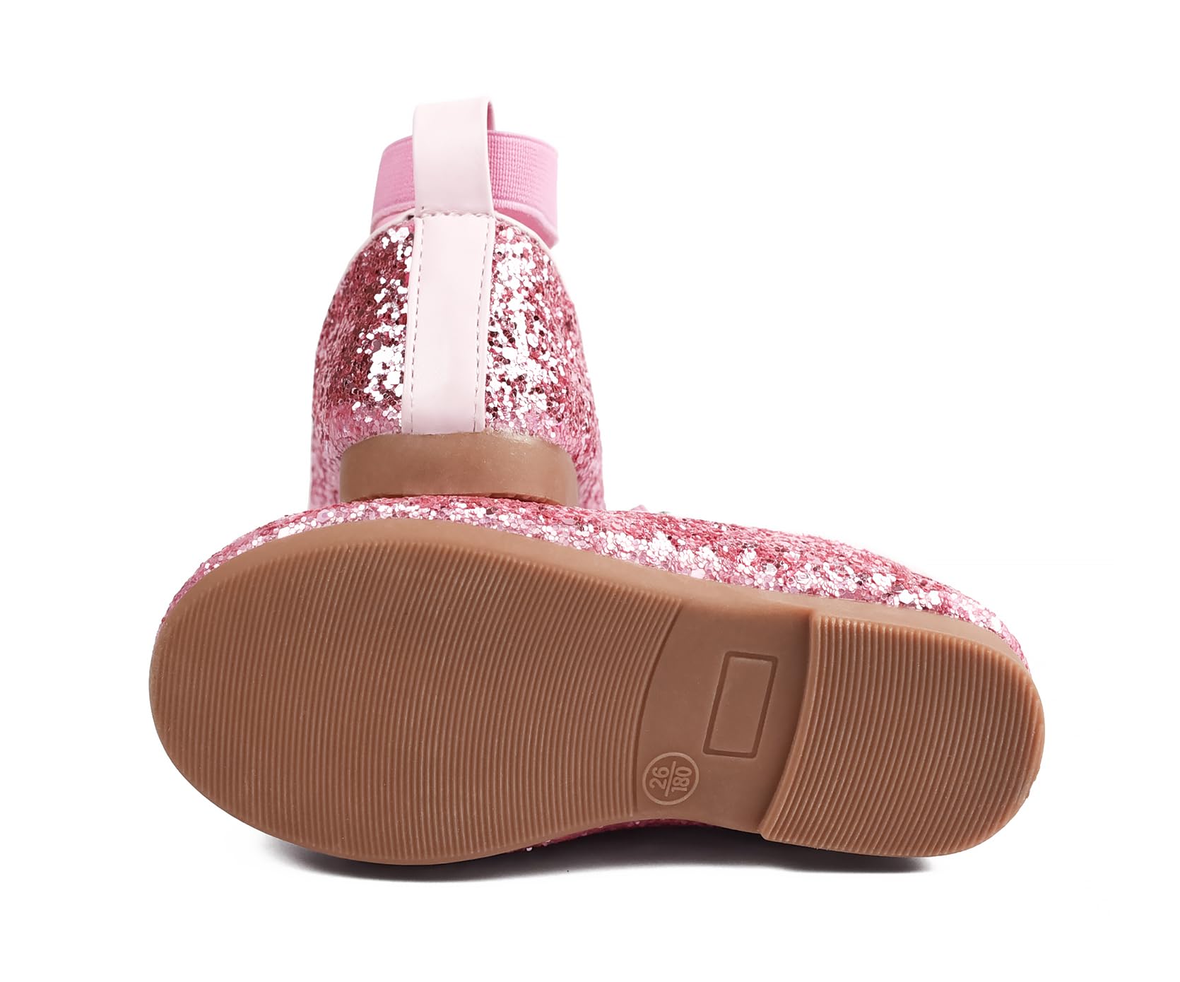 Chaussures de Princesse pour Filles avec Paillettes Scintillantes pour Fêtes, Anniversaires
