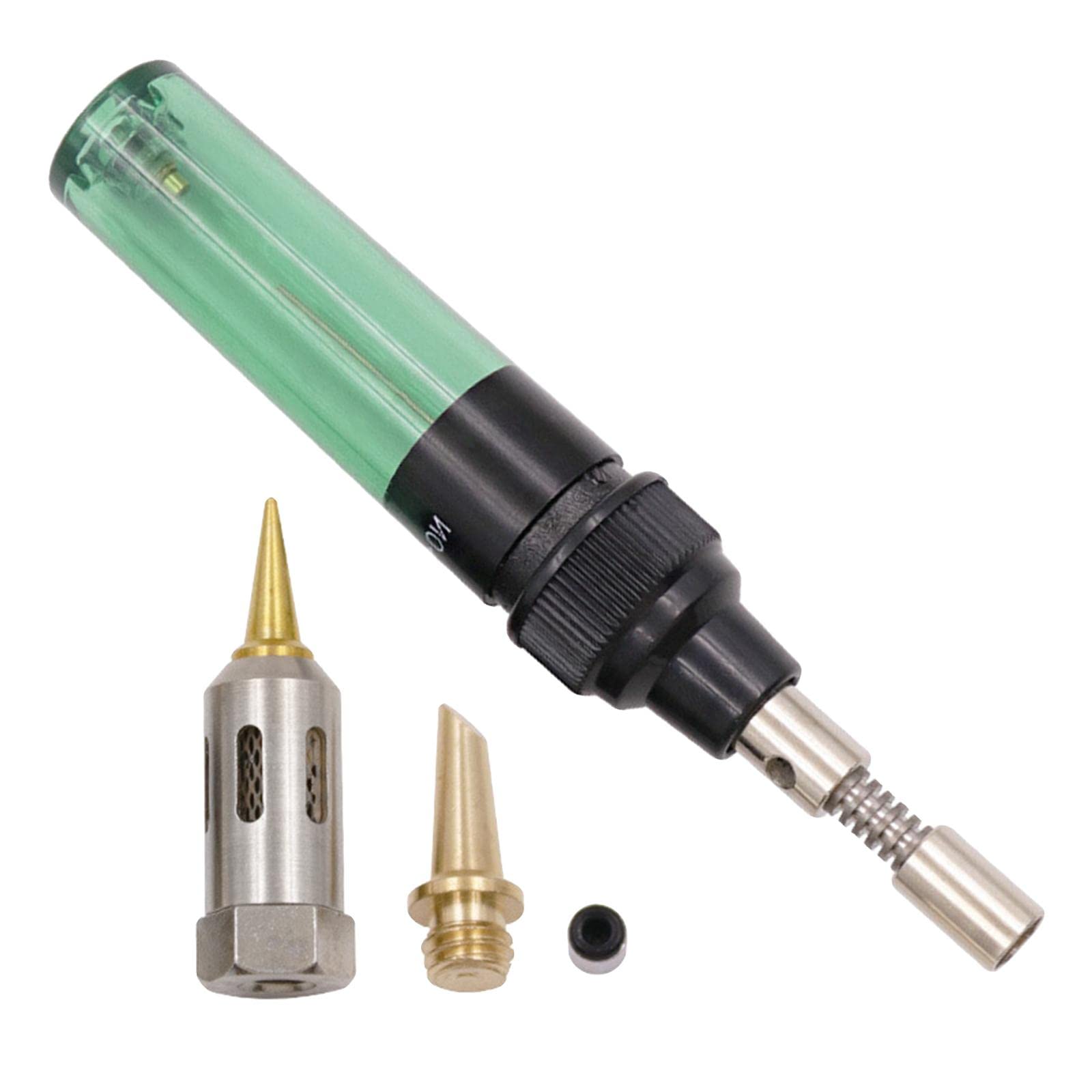 4 in 1 Soldering Iron Kit | Cordless Butane Gas Soldering Iron | Pencil Style | Welding & Soldering Tools | Clear, Transparent Fuel Tank | Adjustable Temperature | Jewellery Soldering-picture-31